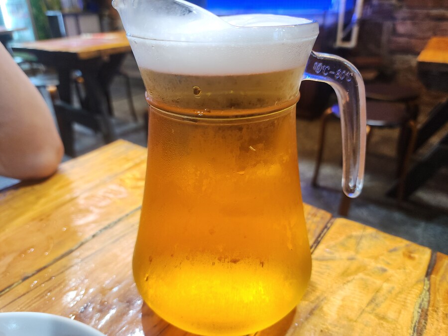 칭다오에서 먹은 바지락볶음, 오징어볶음, 양꼬치_9.jpg