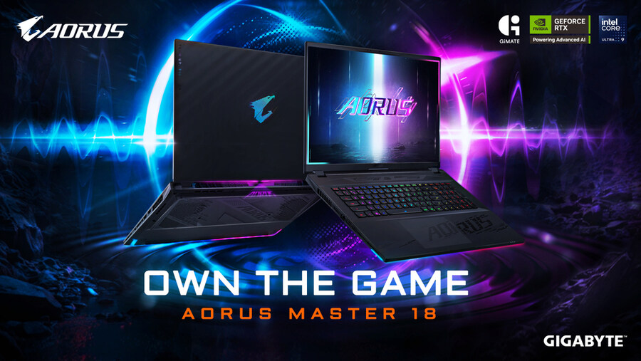 RTX5090 탑재 AORUS MASTER 18 게이밍 노트북 재입고_1.jpg