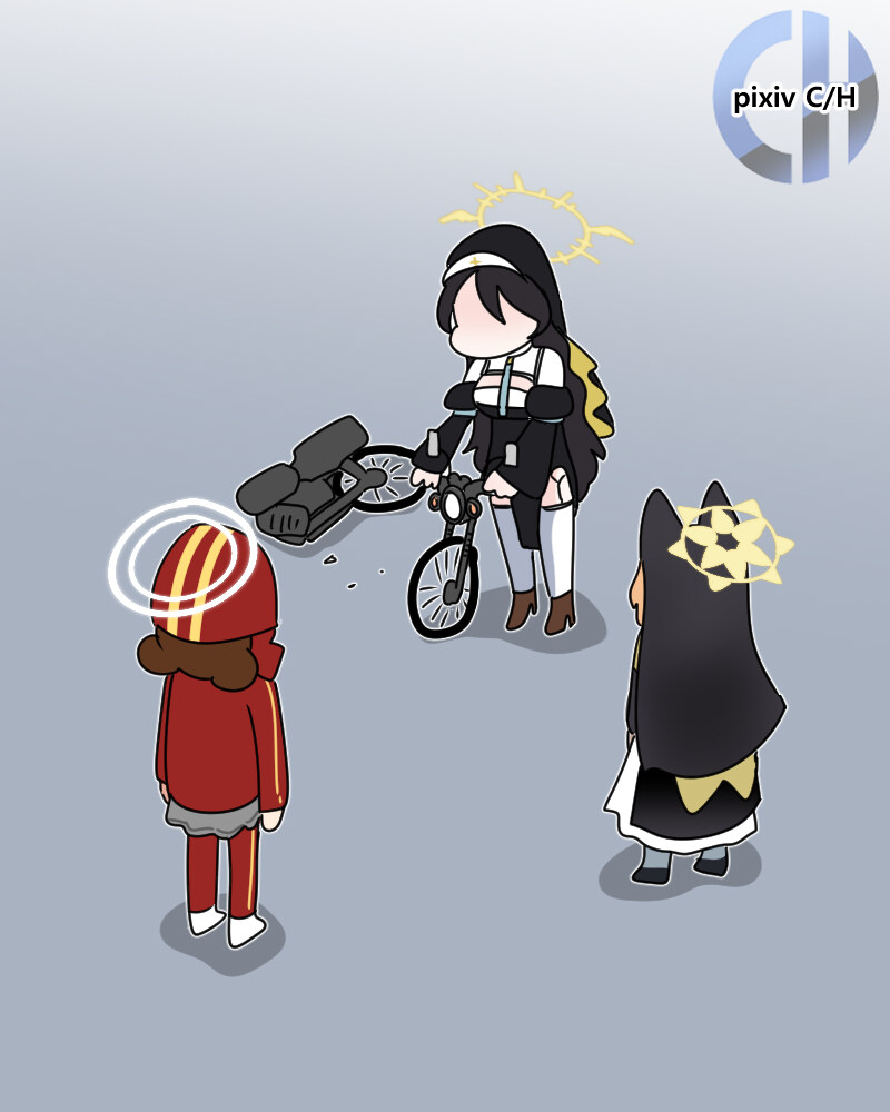 마리에게 오토바이를 빼앗긴 헬멧단.manhwa_13.jpg