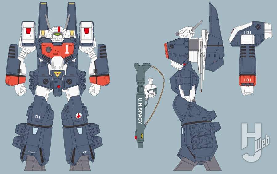 [맥스팩토리] PLAMAX 마크로스 VF-1J 아머드 발키리 CG 이미지_2.jpg