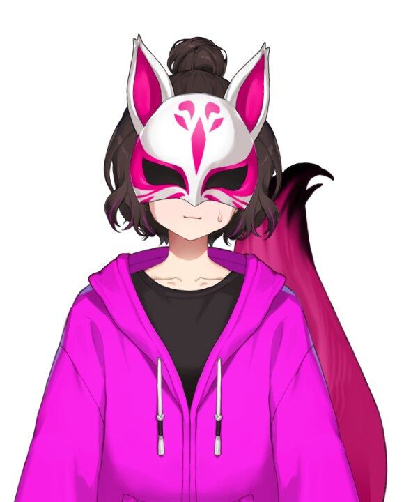 [채널 하루] 여우 버튜버의 일요일 용제로 방송 시작합니다_1.png