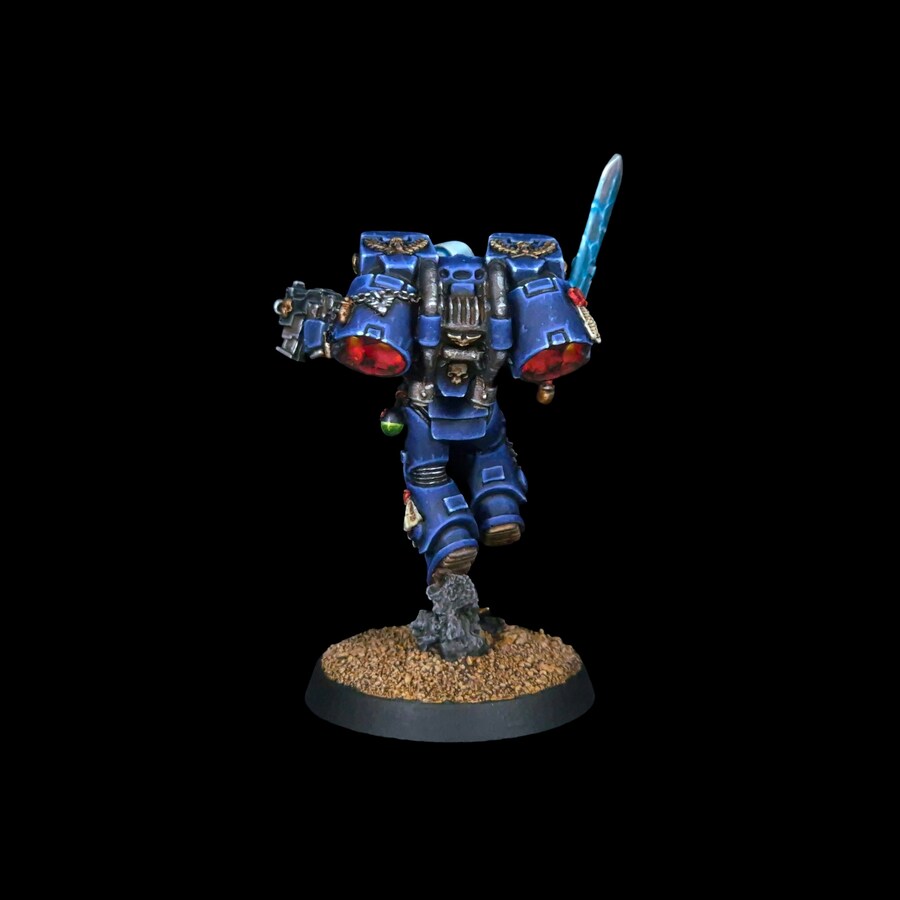 워해머40K] 구판 주석 '뱅가드 베테랑' 도색 완성_17.jpg