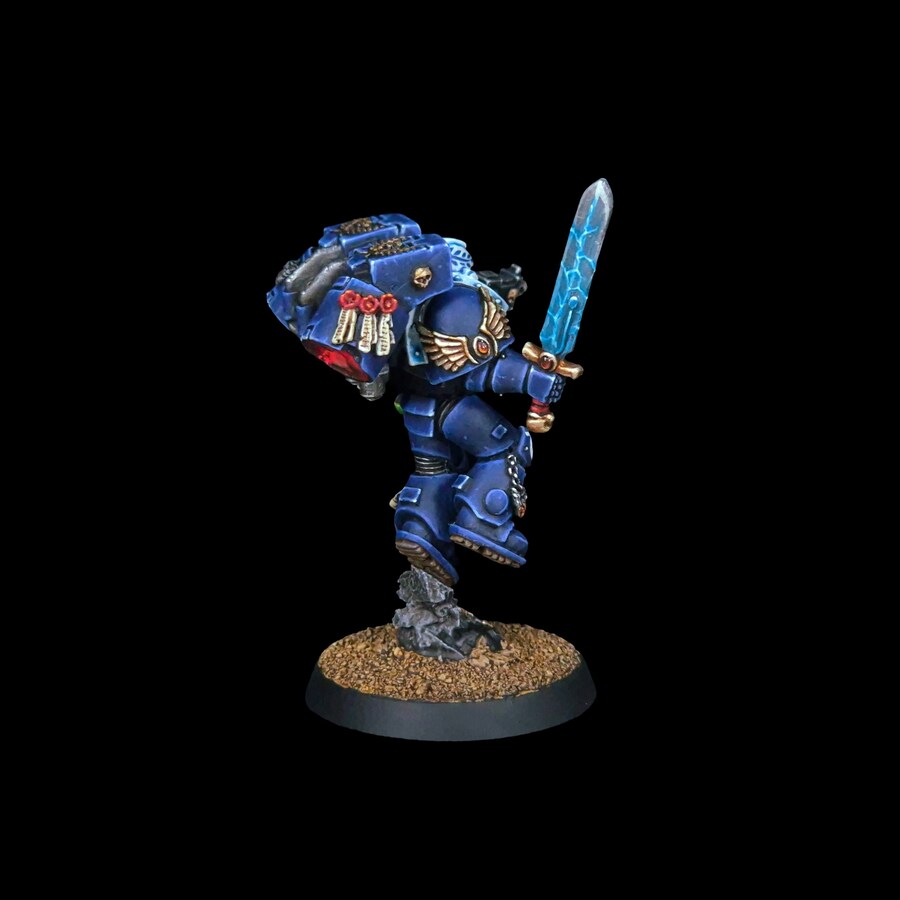 워해머40K] 구판 주석 '뱅가드 베테랑' 도색 완성_18.jpg