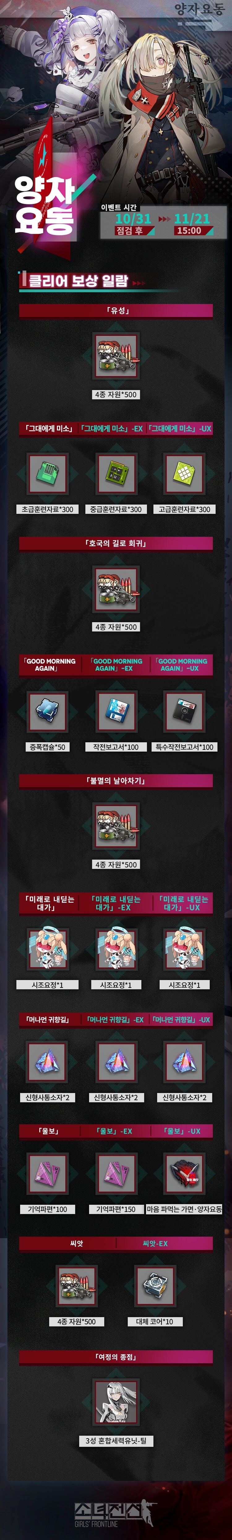 [소녀전선] 최종장 스토리 이벤트 [양자요동] 보상 안내 (1)_1.jpg