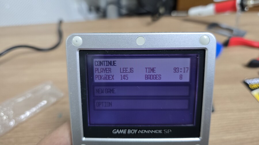 포켓몬 GBA 사파이어 전지 교체_4.jpg