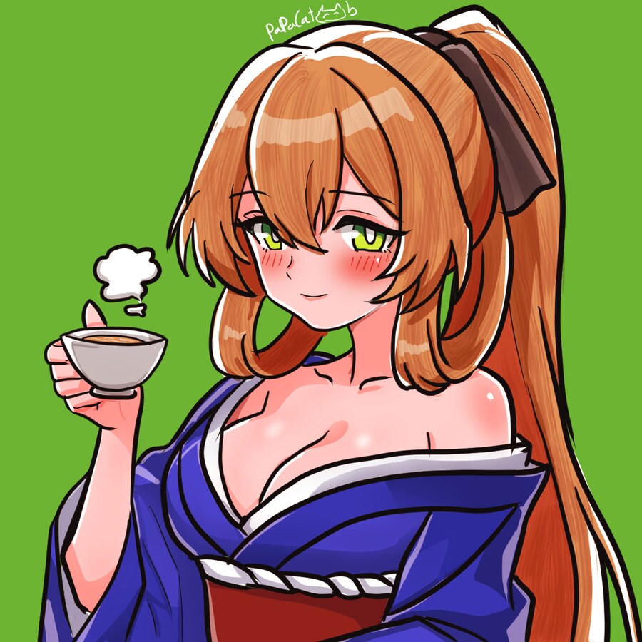 (소전)짱예쁜 기모노 춘전이 그려왔덩!_1.png