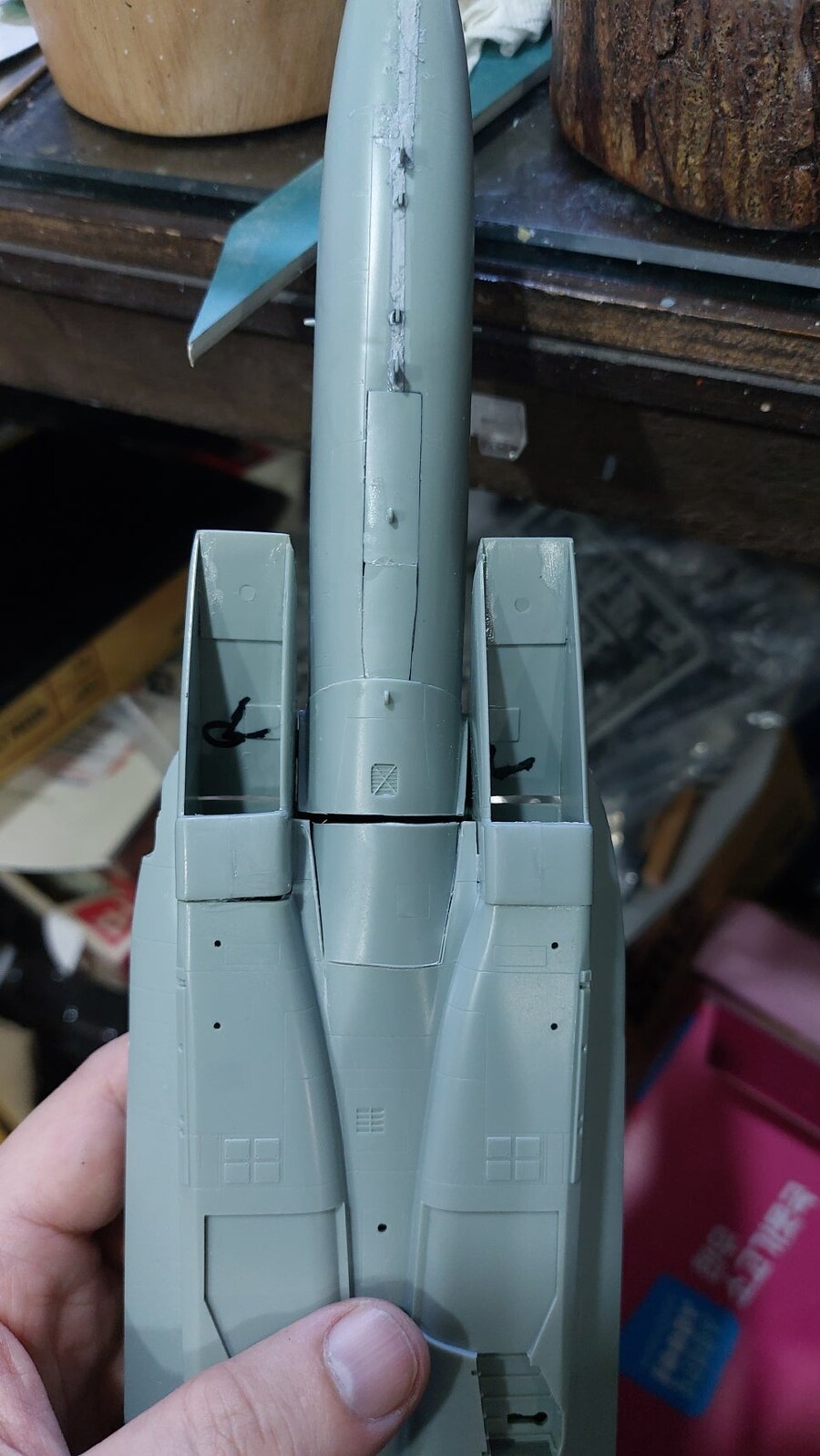 [미사일을 위하여 만들어본 항공기] 1/48 F15K with Taurus._8.jpg