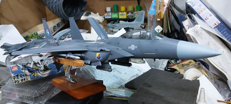 [미사일을 위하여 만들어본 항공기] 1/48 F15K with Taurus._22.jpg