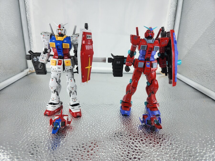 (초보도색) RG등급 RX-78-3(G-3)건담 샤아강탈버전 일단 마무리합니다._5.jpg