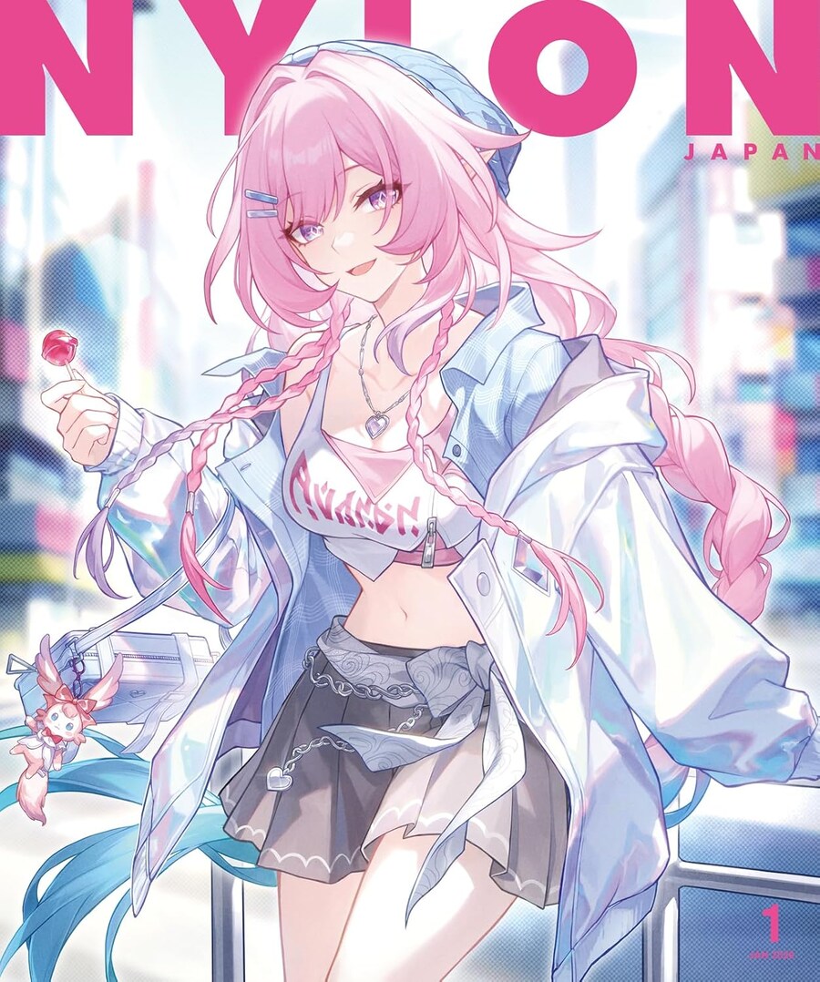 붕괴: 스타레일 키레네가 일본 패션 잡지 표지를 장식 (부록 제공)_2.jpg