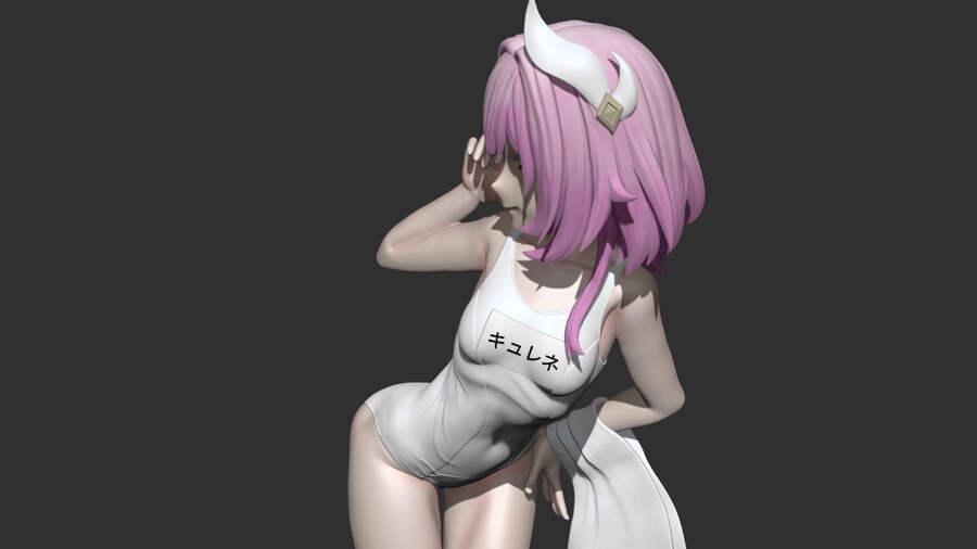 [붕괴: 스타레일] 키레네 수영복 피규어 모델링 (ver. loli 스쿨미즈)_5.png