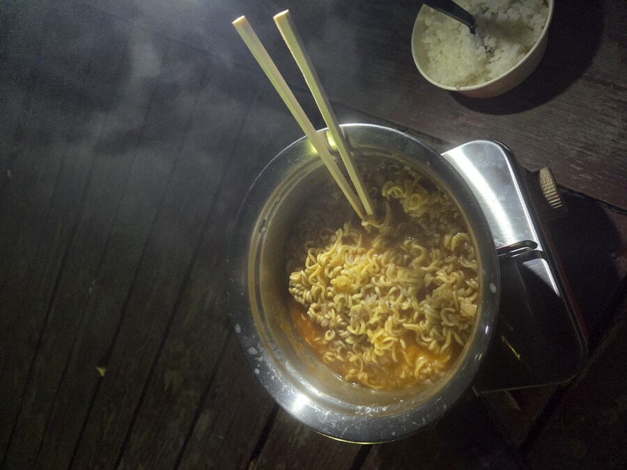 스압)캠핑장에서 도래창을 굽지 마시오_26.jpg