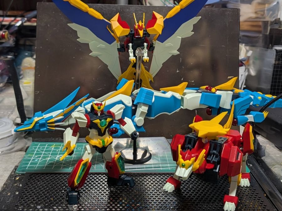 [굿 스마일] MODEROID 다이류오 & 퍼펙트 다이테이오 가조립 사진_2.jpg