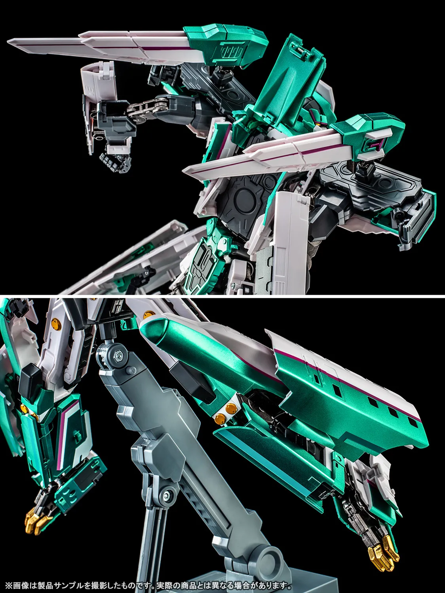 [반다이] 초합금혼 신칸센 변형로보 신카리온 E5 하야부사 제품 샘플 소개 전편_10.webp