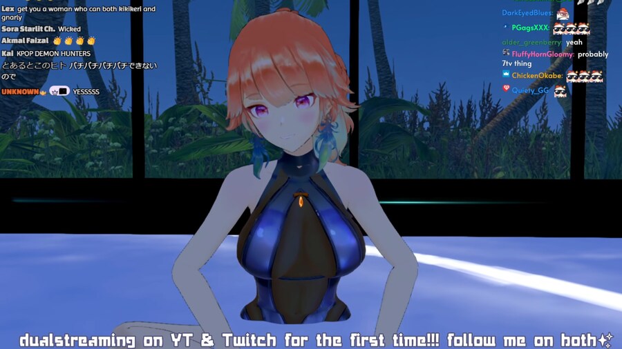 버튜버) 키아라 수영복 가만 보니_1.png