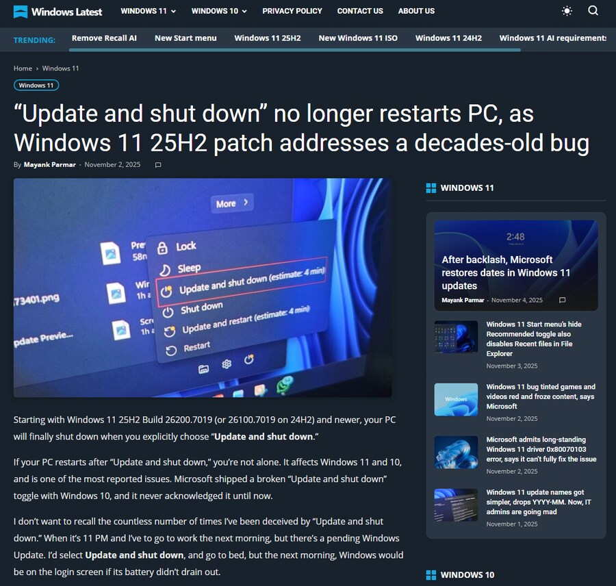 마이크로소프트 윈11 마침내 '그 문제' 해결_1.png