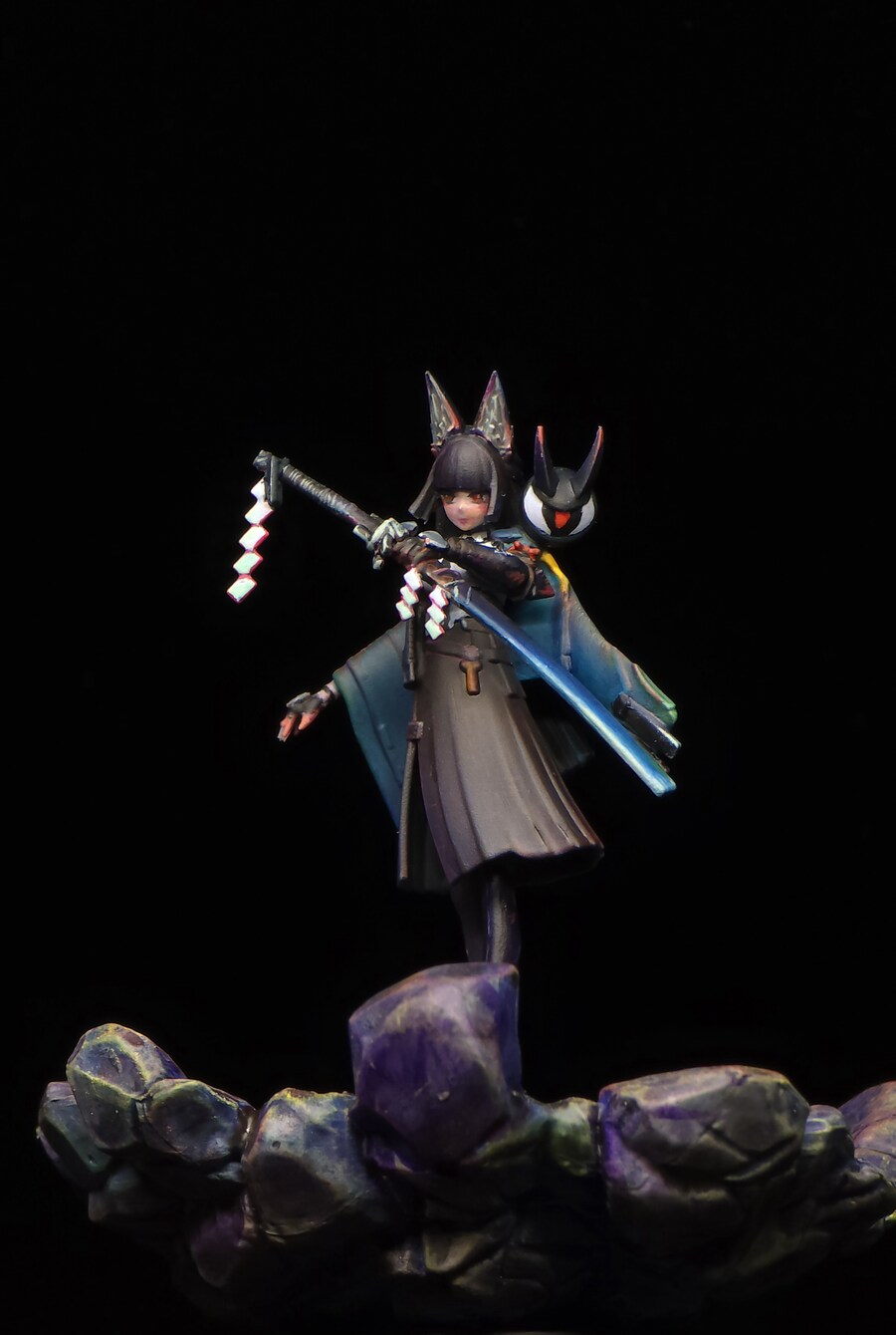 붓도색] 젠레스 존 제로 - 호시미 미야비 미니어쳐_3.jpg