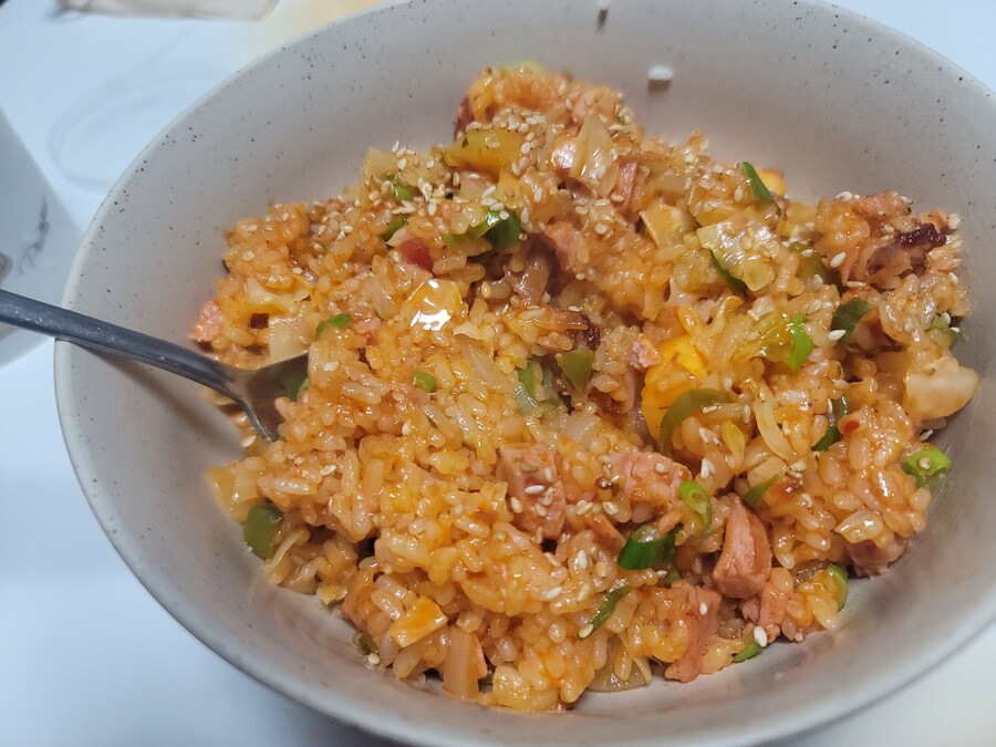 애옹이랑 반백수 유게이 늦은 저녁밥 먹어요_1.jpg