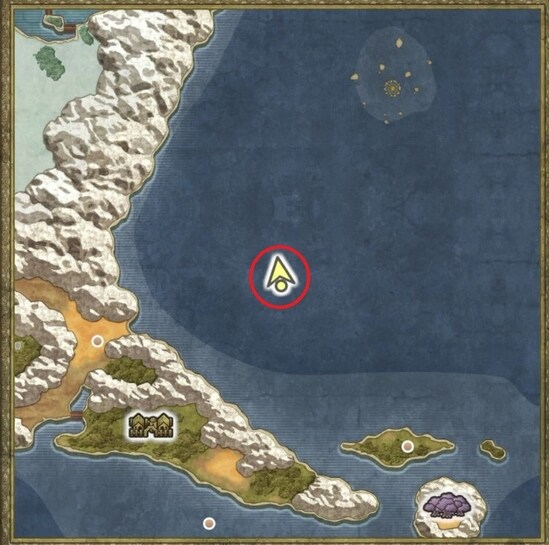 드퀘2 리메이크 - 배를 얻은 직후에 줍줍하면 좋은 템들 & 구멍파기 포인트_14.jpg