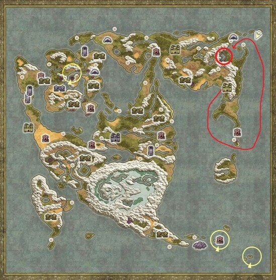 드퀘2 리메이크 - 배를 얻은 직후에 줍줍하면 좋은 템들 & 구멍파기 포인트_24.jpg