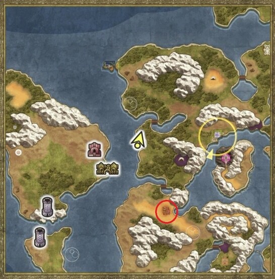 드퀘2 리메이크 - 배를 얻은 직후에 줍줍하면 좋은 템들 & 구멍파기 포인트_36.jpg