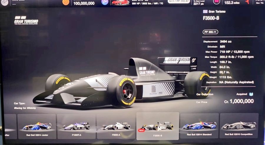 GT 월드 시리즈 3차 (LA) 에서 확인된 GT7 신규 차량과 가격_3.jpg