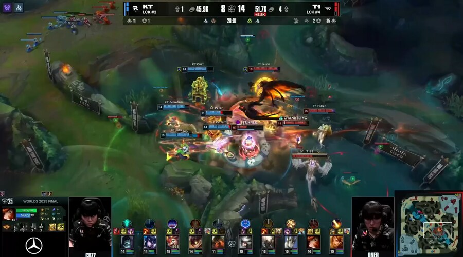 롤) 5세트 도란이 박았던것 같던 장면 몇개 가져와봄_9.png