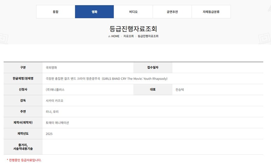걸밴크)걸라리 극장판 심의 들어갔네_1.jpg