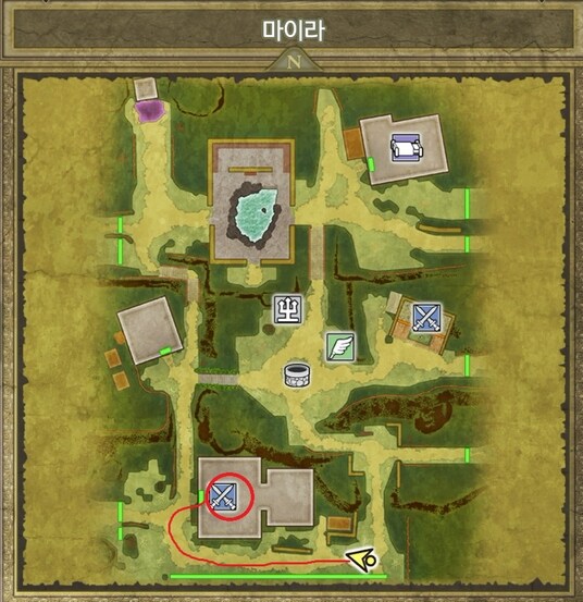 드퀘2 리메이크 - 최후의 열쇠로 상자템 회수 & 메아리 모자 & 로토의 검_30.jpg