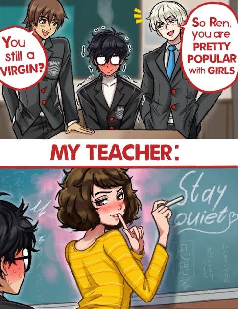 여교사와 남고생의 훈훈한 순애._5.jpg