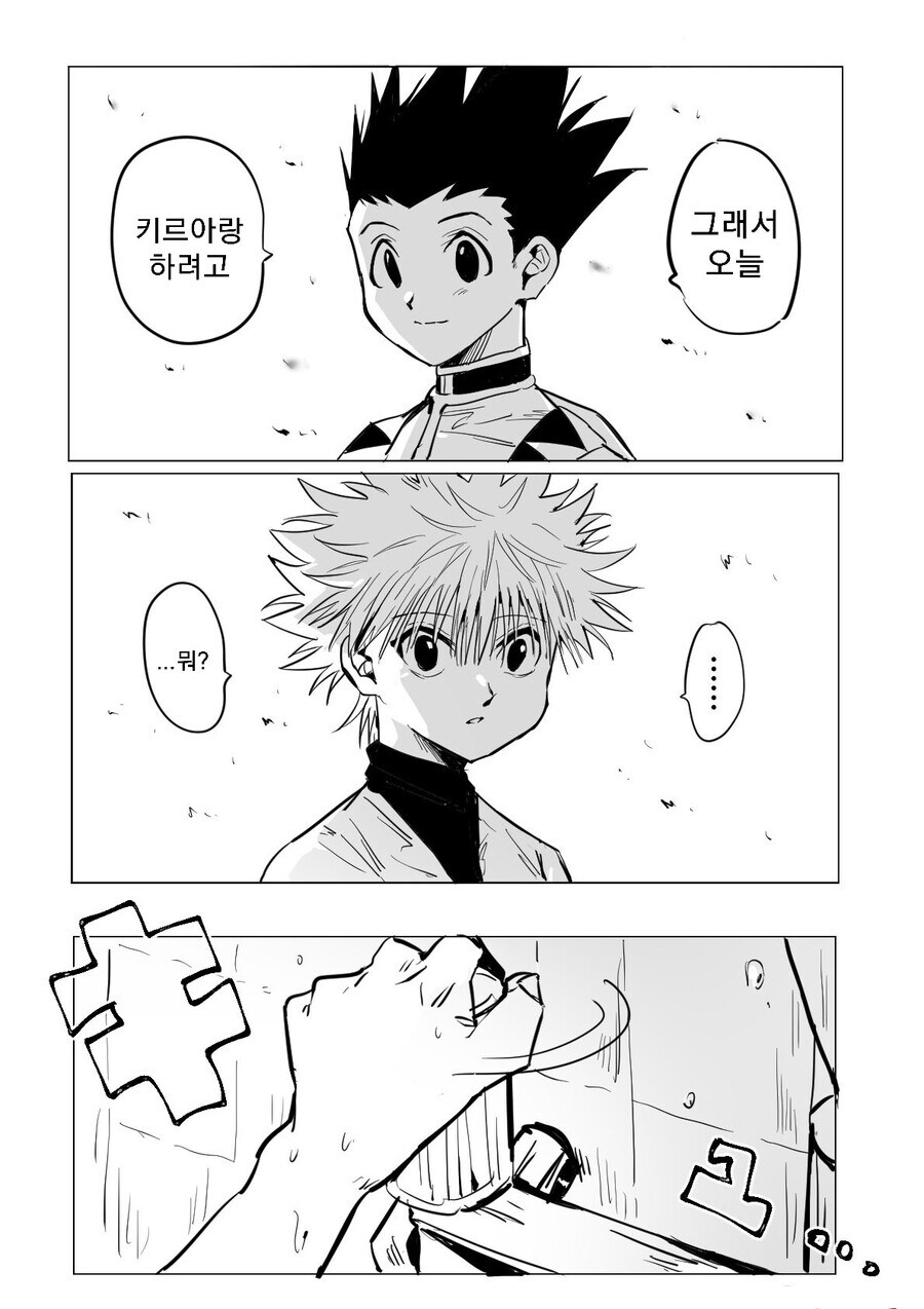 헌터X헌터) 키르아가 잔뜩 기대하는 망가_2.jpg
