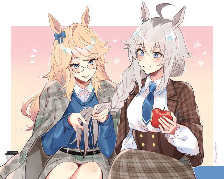 [말딸] 오구리의 헤어 케어를 해주는 시티_1.jpg