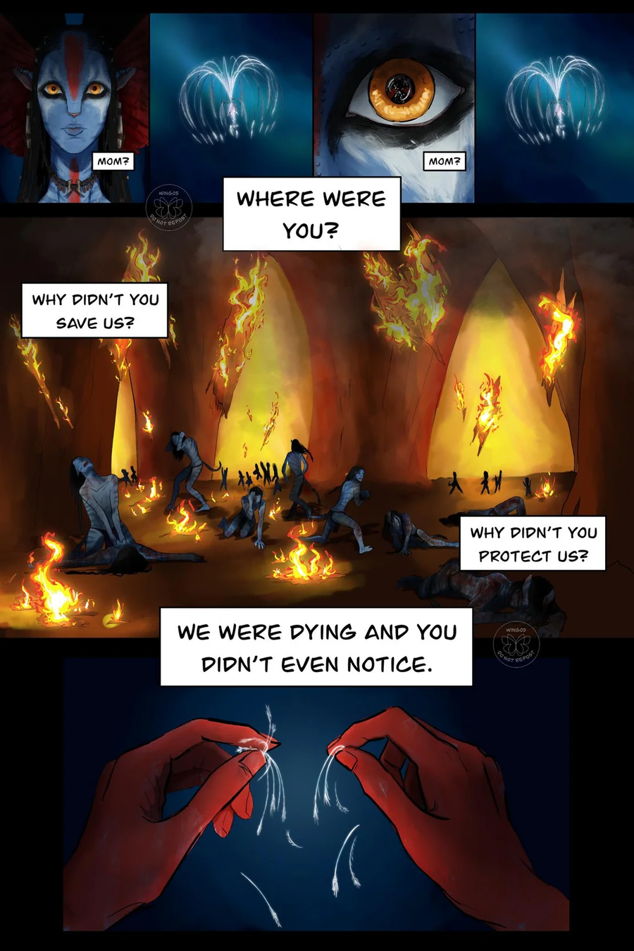 아바타) 팬아트- 에이와를 원망하는 바랑_1.webp