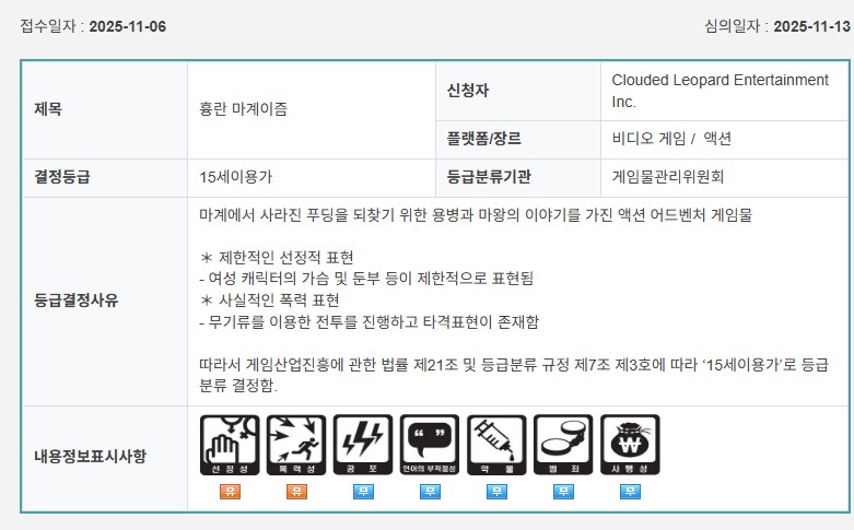 인왕3, 프래그마타 등 심의 통과 목록_7.png