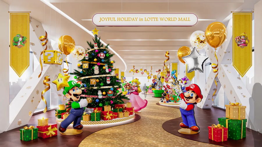 한국닌텐도, 슈퍼마리오 롯데리아 콜라보 예정 및 조이풀 홀리데이&팝업스토어 정보_2.webp
