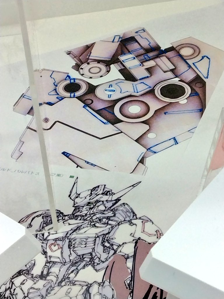 [반다이] 메탈 빌드 건담 발바토스 (가칭) 전시 하단 스케치 일부 사진_4.jpg