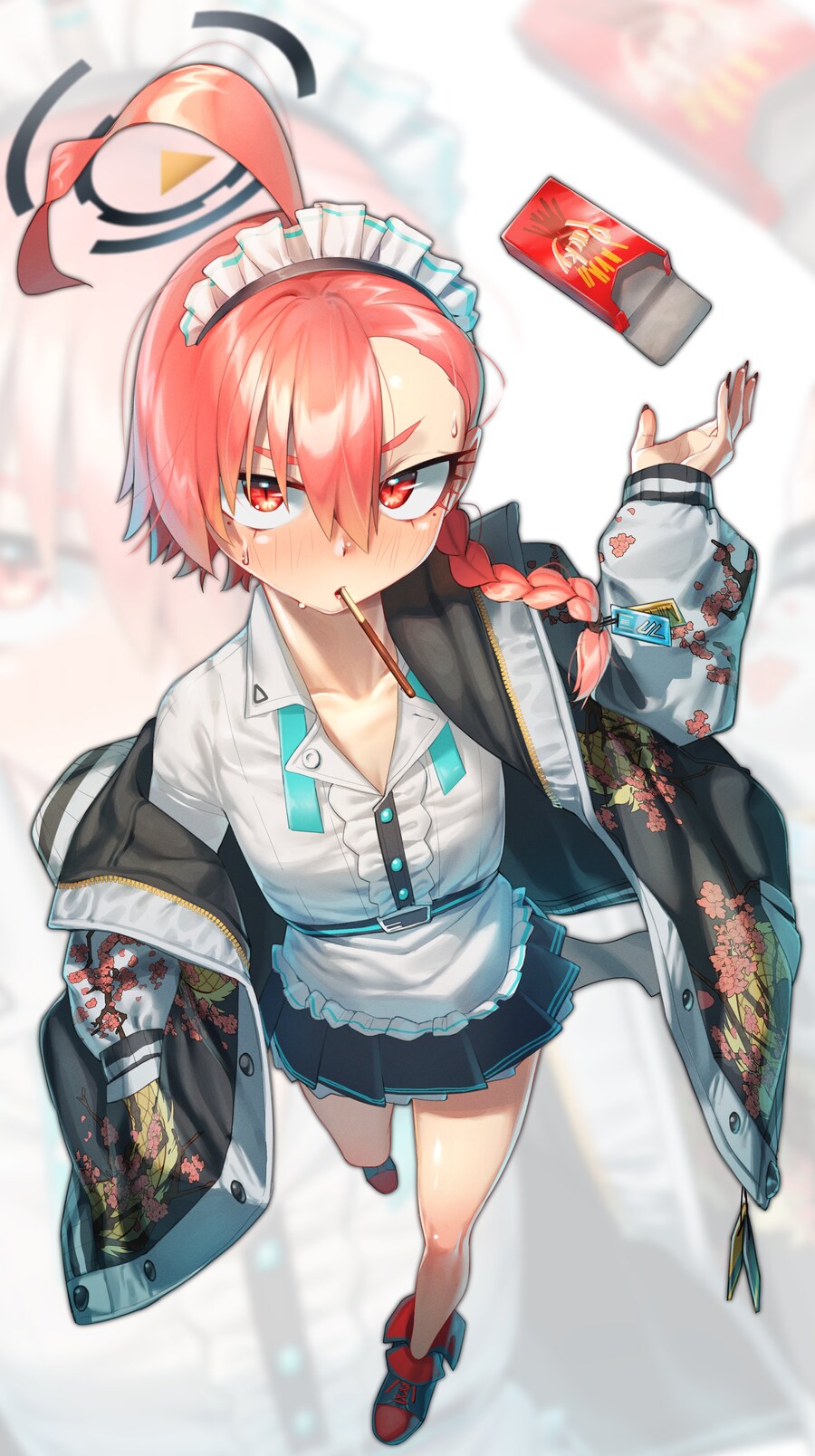 블루아카) 포키 물고 다가오는 네루_1.jpg