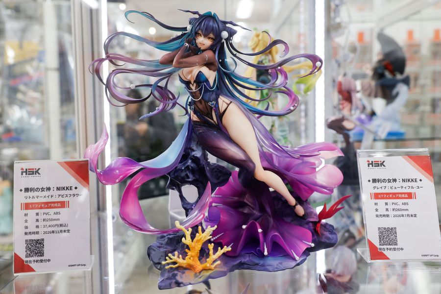 [하비 사쿠라] 1/7 승리의 여신: 니케 - 리틀 머메이드 어비스 플라워 전시_1.jpg