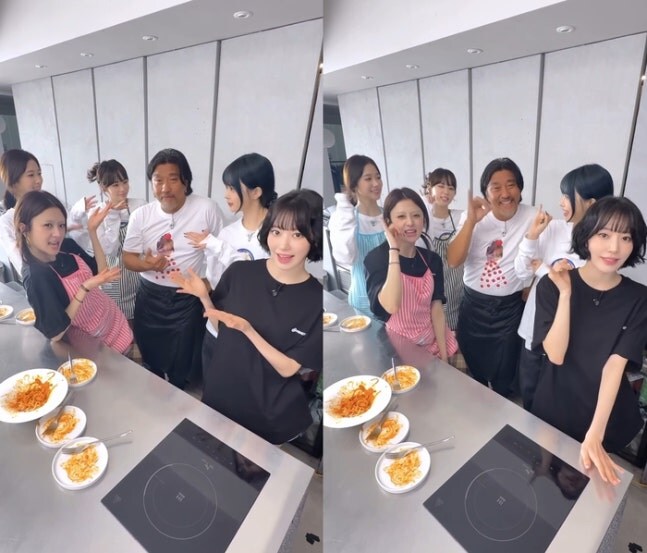 르세라핌, ‘에드워드 리’와 만났다! ‘SPAGHETTI’로 맺은 인연_1.jpg