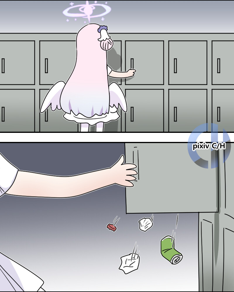 괴롭힘 당하는 미카를 위로하는 선생님.manhwa_1.jpg