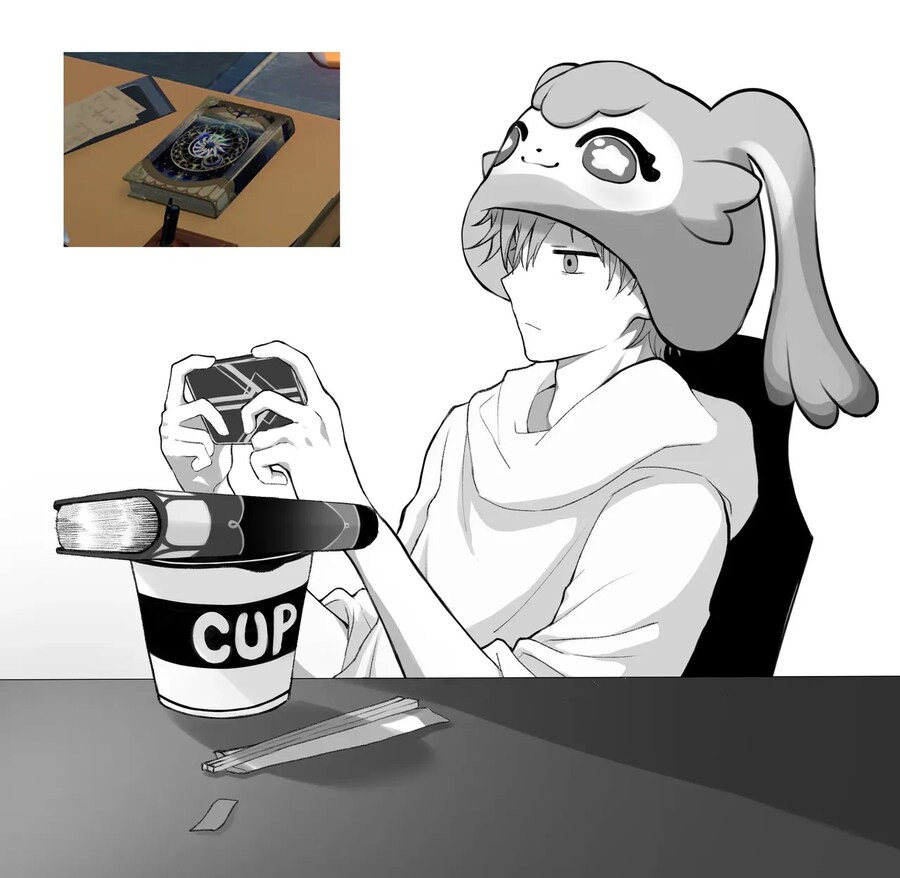 스타레일) 내가쓰는대로를 라면뚜껑으로 쓰는 척자_1.png