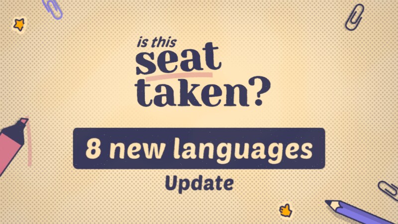 논리 퍼즐 게임 "Is This Seat Taken?" 한국어 추가 업데이트_1.png