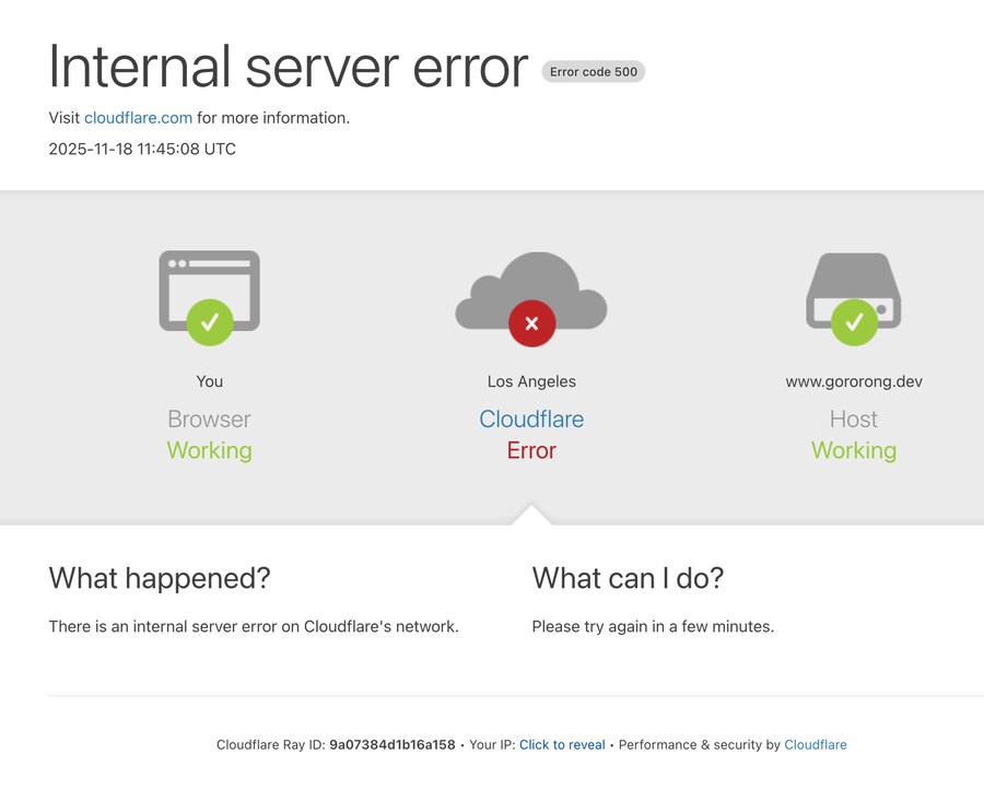 [클립검색기] 클라우드플레어가 또 뻗었네요 ㅋㅋㅋ_1.png