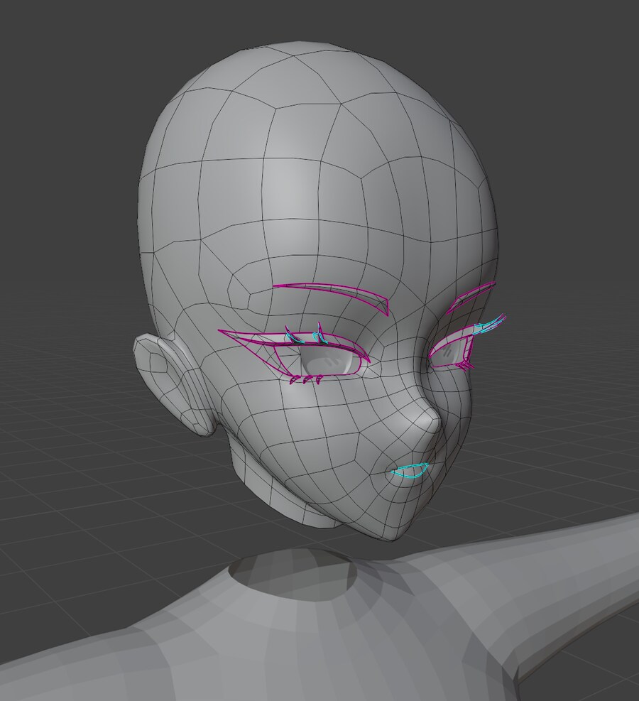 혼자서 게임 개발하는 유게이 - 얼굴 모델링_4.png