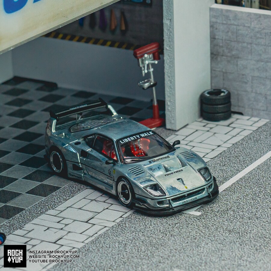 1/64 리버티워크 페라리F40 홍콩 토이카 살롱2023 체이서 버전_26.png