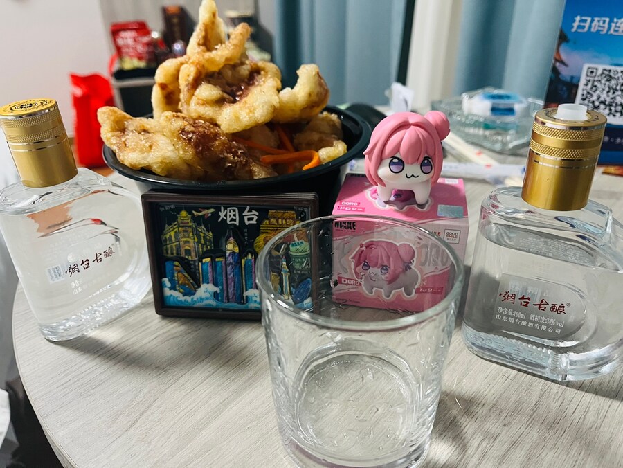 중국 연태에서 도로롱과 함께 연태고량주에 꿔바로우_11.jpg