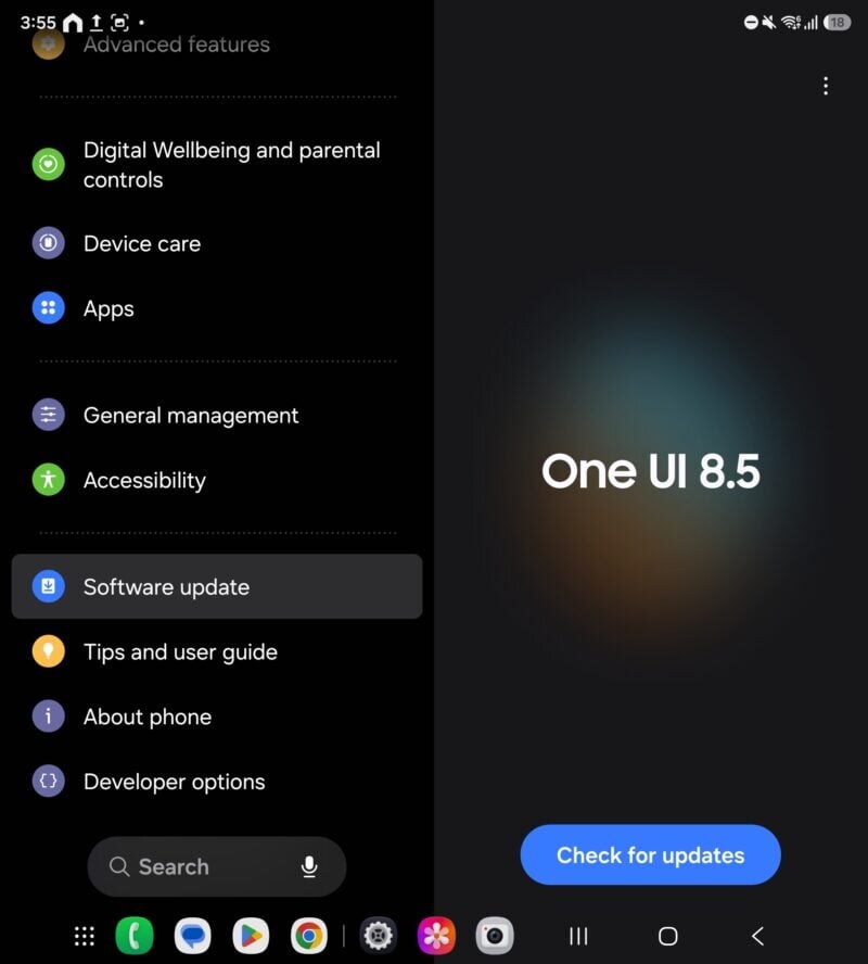 갤럭시 폴드 7 ONE UI 8.5 빌드 유출_4.jpg