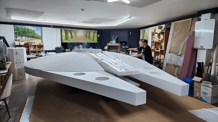 1/6 scale 밀레니엄 팔콘 스크래치 빌드(수작업) 작업기_105.jpg