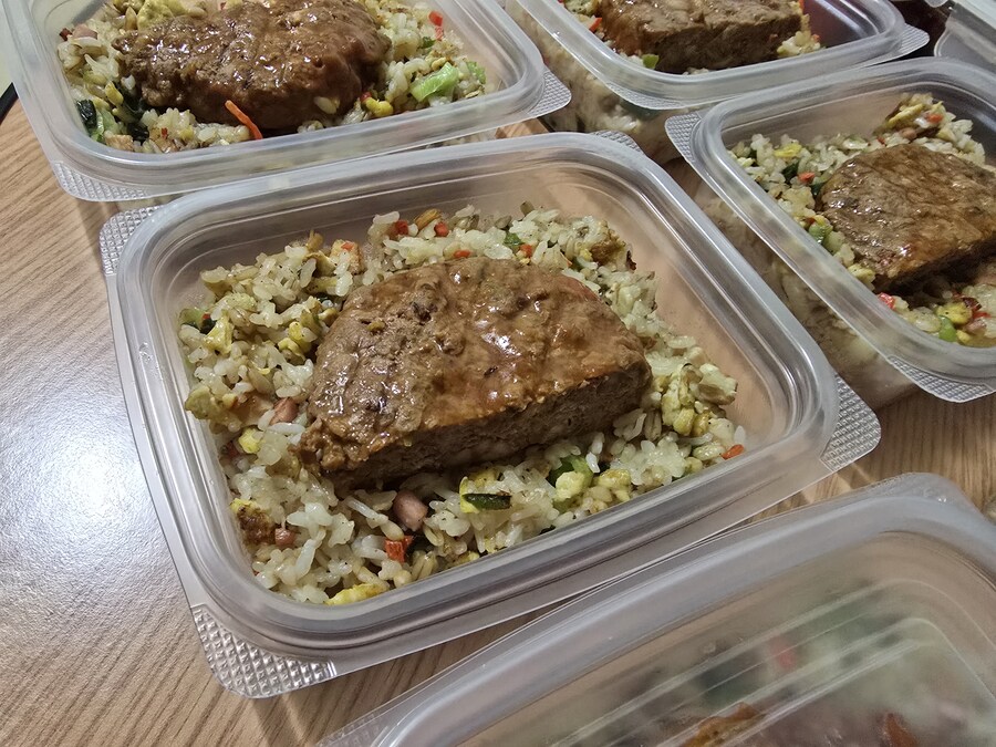 회사에서 먹을 점심 도시락 노가다 끝_1.jpg