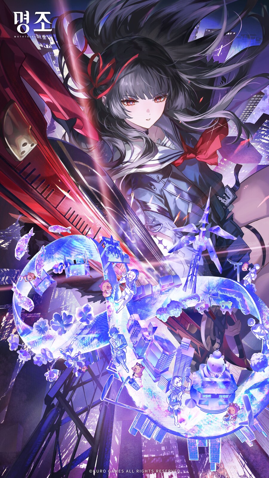 명조 치사 신규 일러스트 및 교토 케이한 철도 콜라보 특별 영상_1.jpg